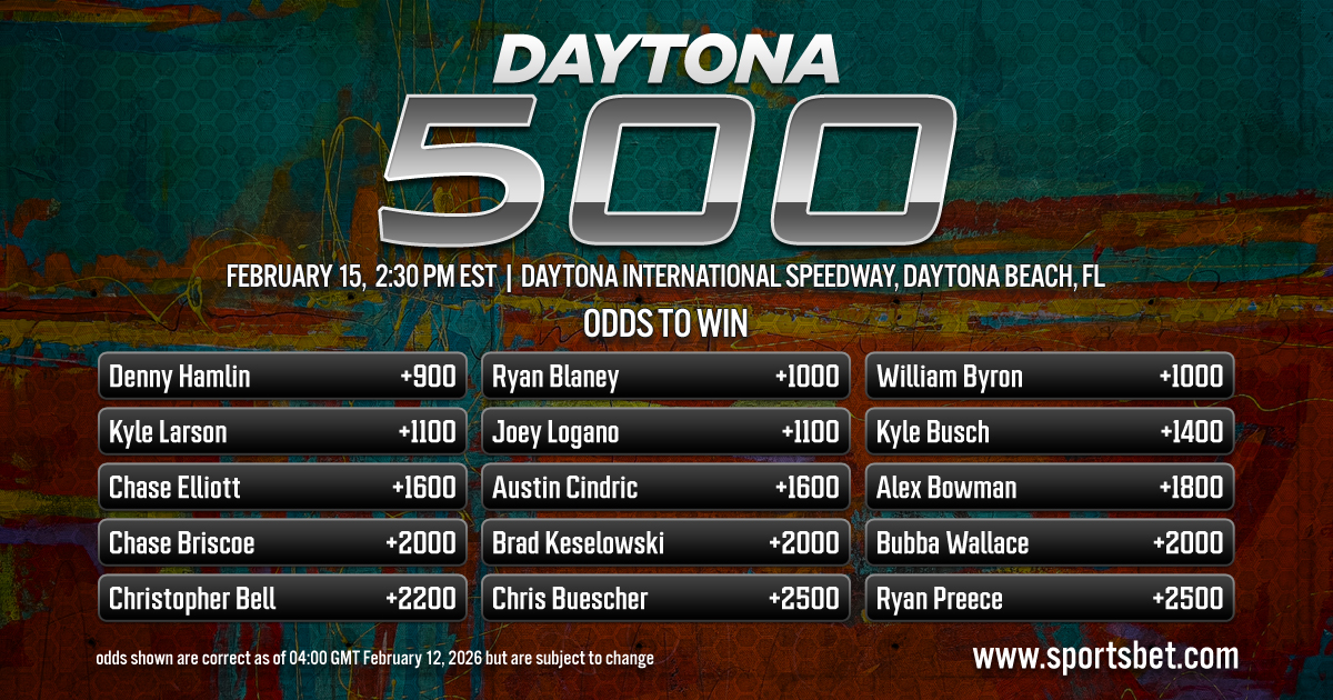 2026 NASCAR Cup Series Opening Race - DAYTONA 500: Can William Byron win his third consecutive Harley J. Earl Trophy?